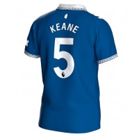 Everton Michael Keane #5 Domáci futbalový dres 2023-24 Krátky Rukáv